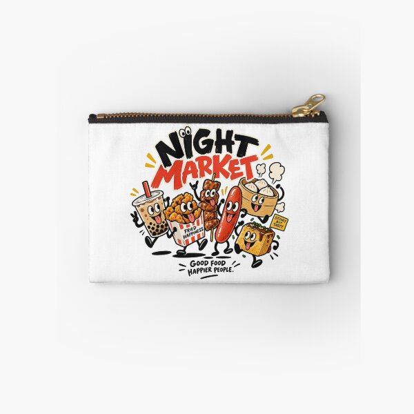 Item preview, Night Market Food Crew – Happy Street Food Characters designed and sold by zzz888.