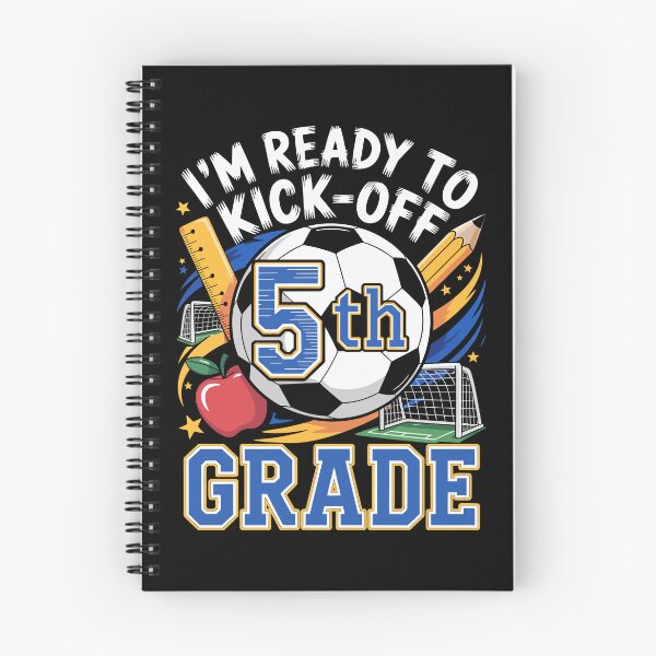 Item preview, I’M READY TO KICK‑OFF 5th GRADE  designed and sold by jkrphoto.