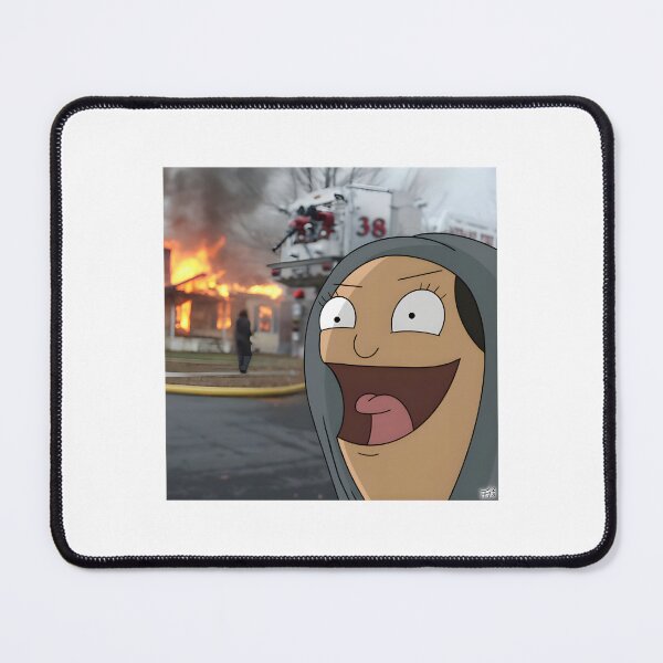 Item preview, Burgers memes Louise fire designed and sold by Ballooonfisher.