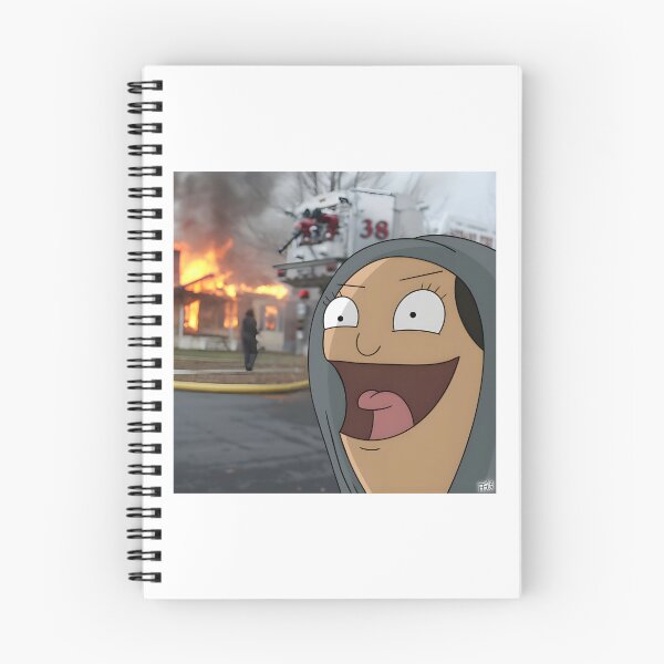Item preview, Burgers memes Louise fire designed and sold by Ballooonfisher.