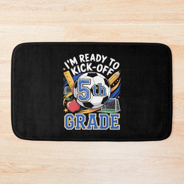 Item preview, I’M READY TO KICK‑OFF 5th GRADE  designed and sold by jkrphoto.
