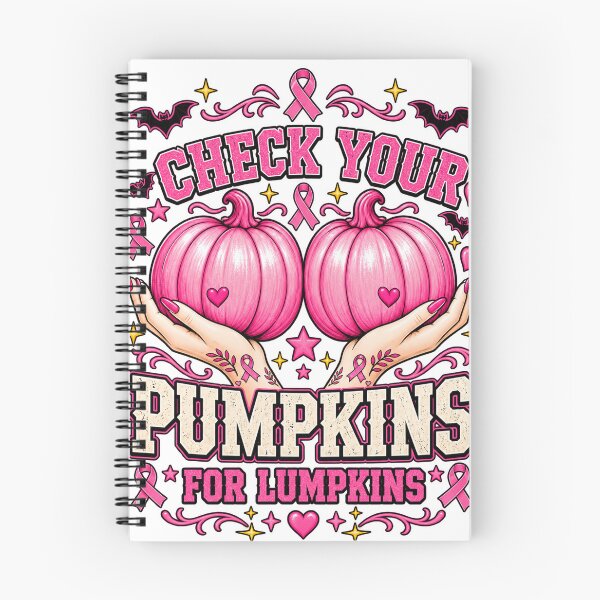 Item preview, Check Your Pumpkins Breast Cancer Awareness designed and sold by KireVeronica.