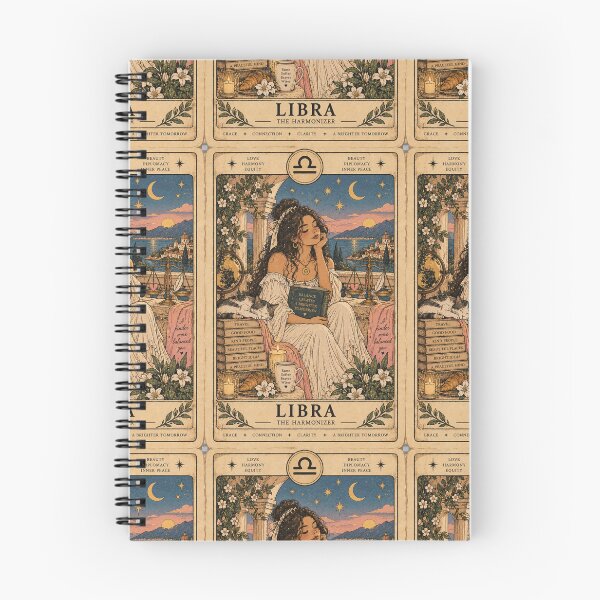 Item preview, Libra Tarot Card – The Harmonizer | Cute Vintage Zodiac Aesthetic designed and sold by Moon & Sun Tarot.