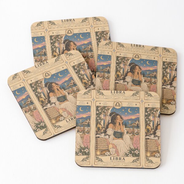 Item preview, Libra Tarot Card – The Harmonizer | Cute Vintage Zodiac Aesthetic designed and sold by Moon & Sun Tarot.