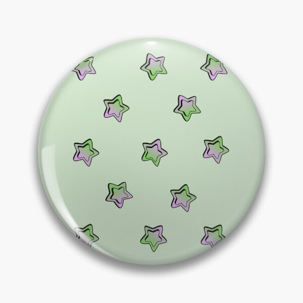 Item preview, Pink Green Stars designed and sold by Art Shimmers.