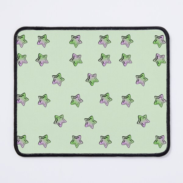 Item preview, Pink Green Stars designed and sold by Art Shimmers.