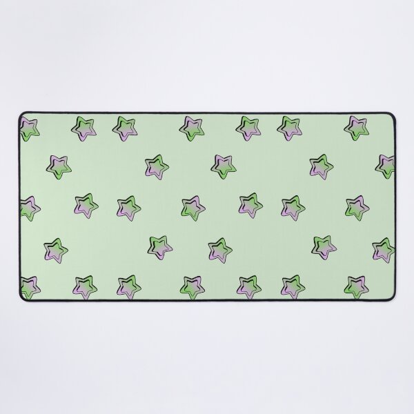 Item preview, Pink Green Stars designed and sold by Art Shimmers.