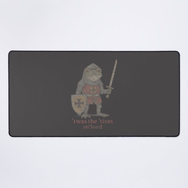 Item preview, Medieval Frog Knight Meme Inspired By Twas The Tism M Lord Design | Best Gift designed and sold by GameVersum.