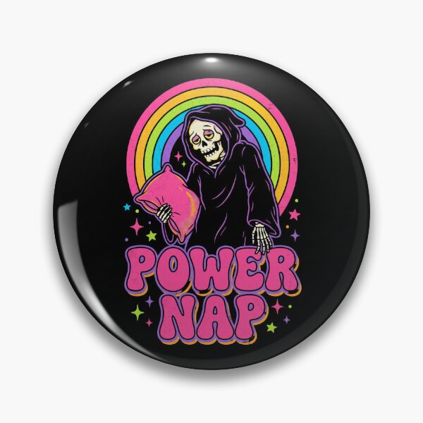Item preview, Power Nap Tired Grim Reaper designed and sold by dudelinart.