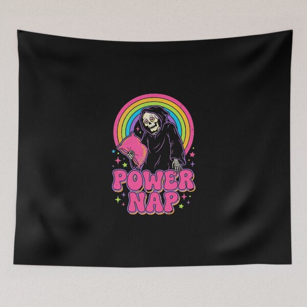 Item preview, Power Nap Tired Grim Reaper designed and sold by dudelinart.