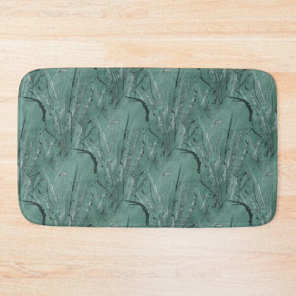 Item preview, Foliage Abstract in Monochromatic Teal designed and sold by Artistestella.