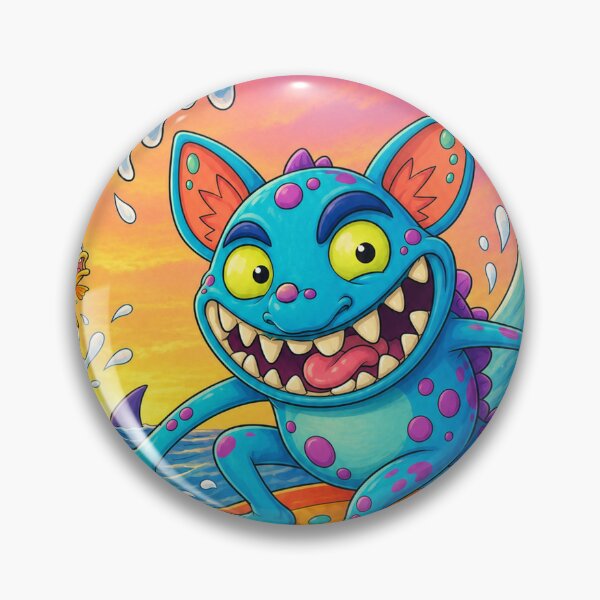 Item preview, Surfista monstruoso de Namaloue designed and sold by cheznamaloue.