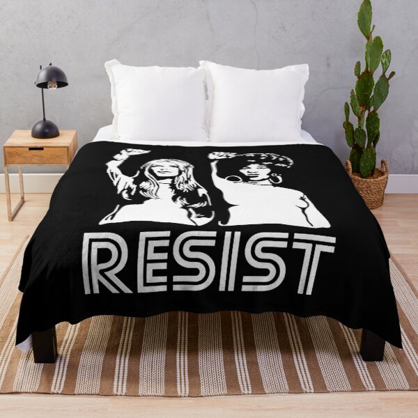 Item preview, Gloria Steinem and Dorothy Pitman Hughes Resist designed and sold by Ballooonfisher.