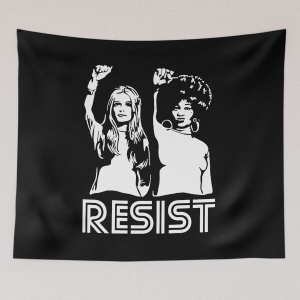 Item preview, Gloria Steinem and Dorothy Pitman Hughes Resist designed and sold by Ballooonfisher.