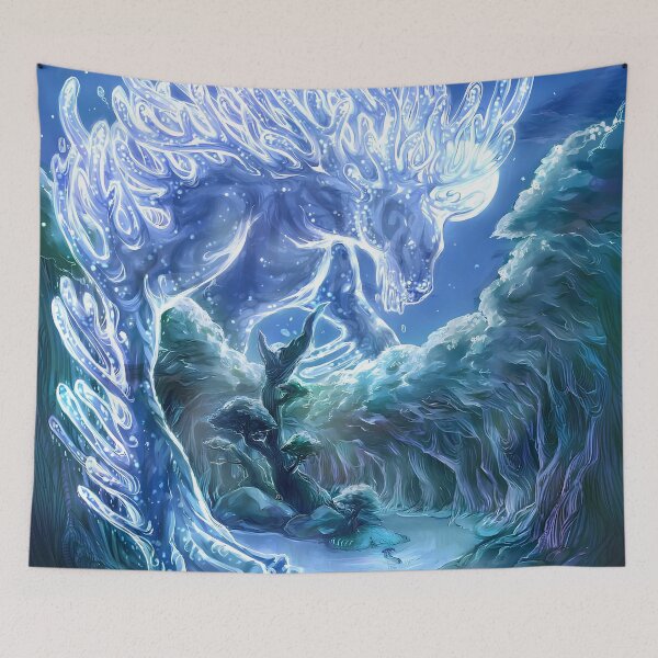 Item preview, the forest guardian [[themomonokes]] go -%[ghiblis]%- aways  designed and sold by Amorrieart.
