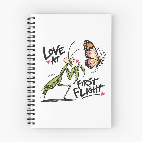 Item preview, Love at First Flight – Mantis and Butterfly Romance designed and sold by zzz888.