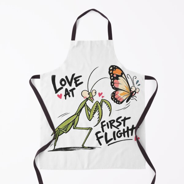 Item preview, Love at First Flight – Mantis and Butterfly Romance designed and sold by zzz888.