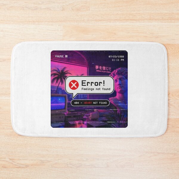 Item preview, Error! Feelings not found designed and sold by vapormoon.