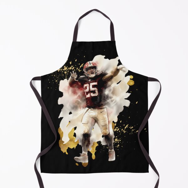 Item preview, American Football Player 25 Watercolor Splatter designed and sold by PatrickHdogan.
