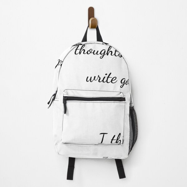 Item preview, “I think good thoughts, whilst others write good words,” - handwriting black designed and sold by ariksworld.