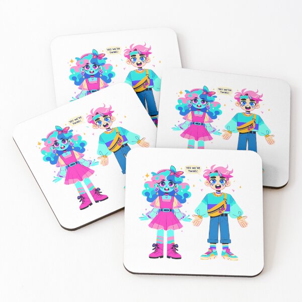 Item preview, We'Re Twins-National Siblings Day-Cute Brother And Sister designed and sold by SilverlakeLove.