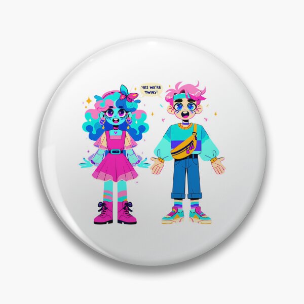 Item preview, We'Re Twins-National Siblings Day-Cute Brother And Sister designed and sold by SilverlakeLove.