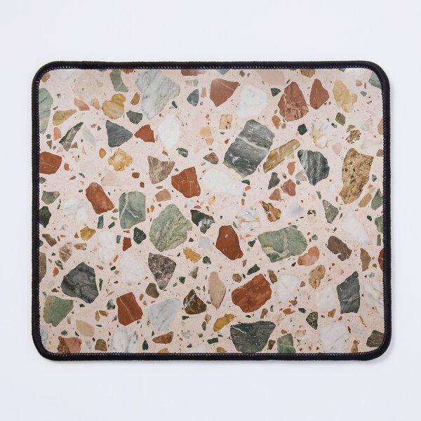 Item preview, Vintage Rustic Cottage Terrazo Quartz Colorful Wall Minimalist Natural Photo HD designed and sold by bard-art.