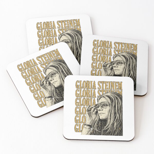 Item preview, Gloria Steinem Feminist Icon Retro Portrait Vintage Typography Design designed and sold by YasuoShop.