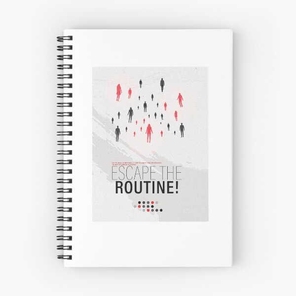 Item preview, ESCAPE THE ROUTINE — Break the Pattern designed and sold by BeKangy.