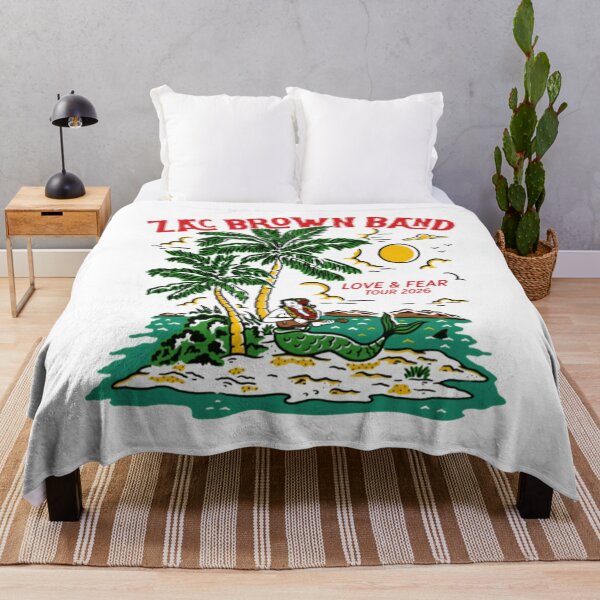 Item preview, zac brown mermaid tour 2026 designed and sold by DerekTiffee1.
