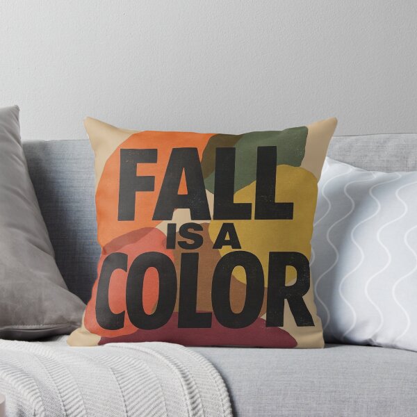 Item preview, Fall Is A Color Abstract Autumn Art designed and sold by WikaKowalczyk.