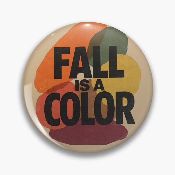 Item preview, Fall Is A Color Abstract Autumn Art designed and sold by WikaKowalczyk.