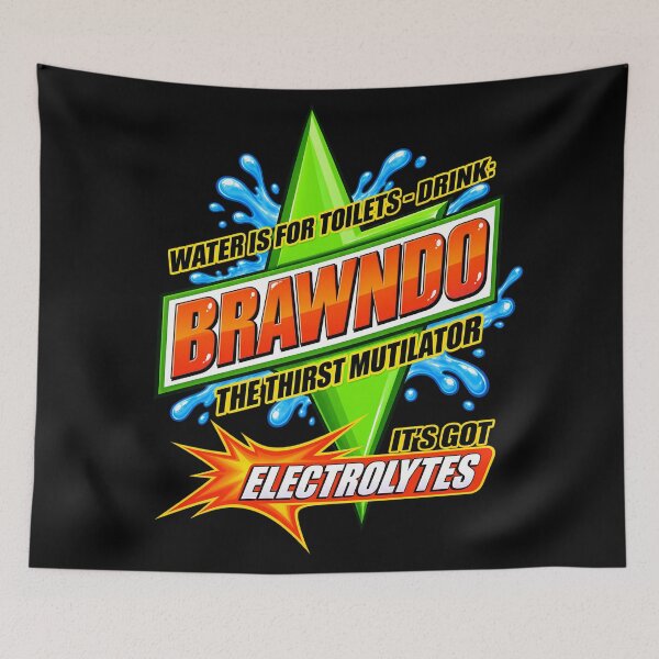 Item preview, Bold Brawndo Energy Drink Logo designed and sold by Verominunus.