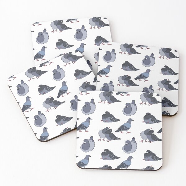 Item preview, Pigeon Pals Pattern designed and sold by EllenorMererid.