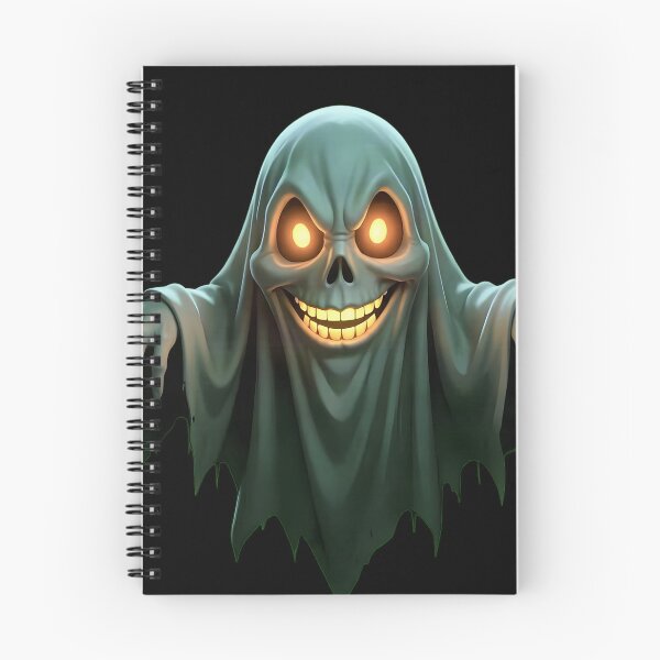 Item preview, Scary Glowing Ghost designed and sold by Arcane Wolf.