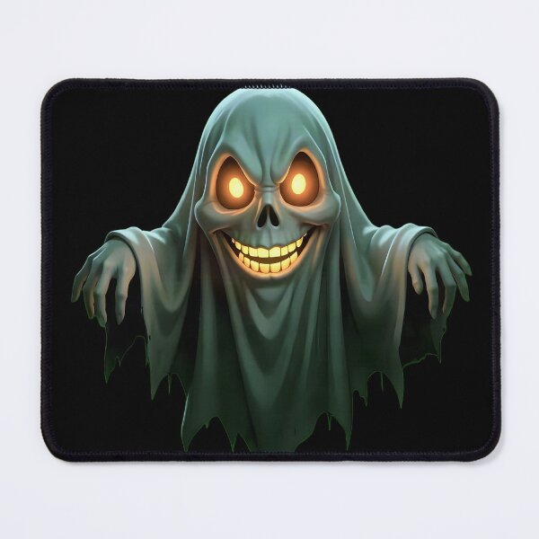 Item preview, Scary Glowing Ghost designed and sold by Arcane Wolf.