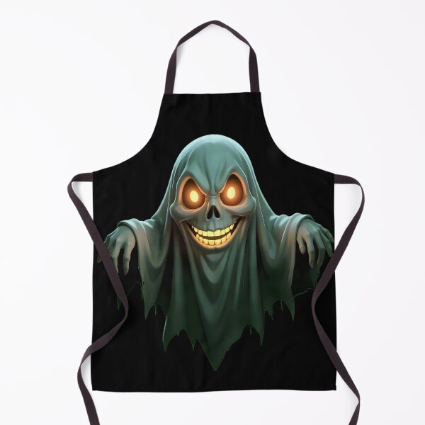 Item preview, Scary Glowing Ghost designed and sold by Arcane Wolf.