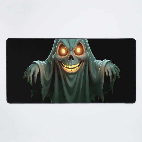 Item preview, Scary Glowing Ghost designed and sold by Arcane Wolf.