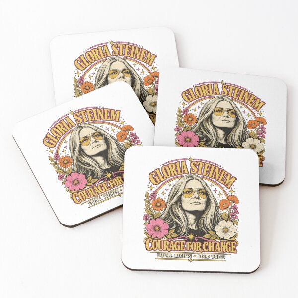 Item preview, Gloria Steinem Courage For Change designed and sold by YasuoShop.