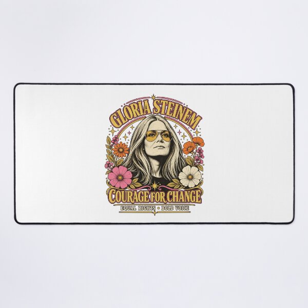 Item preview, Gloria Steinem Courage For Change designed and sold by YasuoShop.