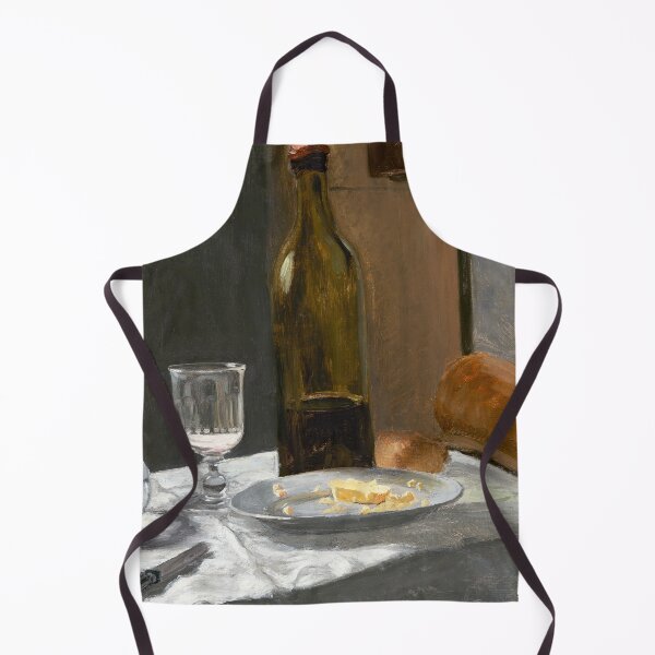 Artikelvorschau, Claude Monet Stillleben mit Flasche, Karaffe, Brot und Wein entworfen und verkauft von NewNomads.