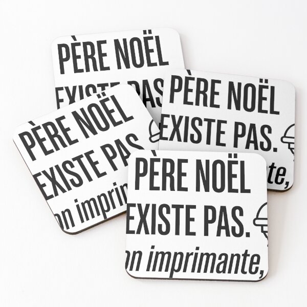 Item preview, Santa Claus Doesn't Exist My Printer If Christmas 3D Printing designed and sold by Niebieski-Labs.
