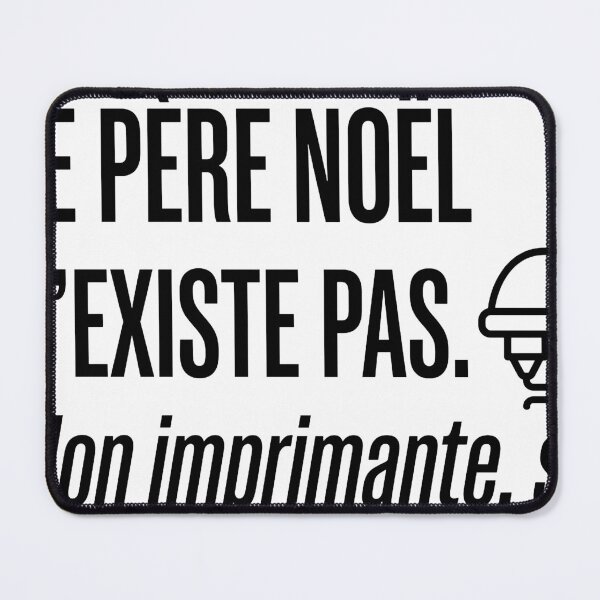 Item preview, Santa Claus Doesn't Exist My Printer If Christmas 3D Printing designed and sold by Niebieski-Labs.