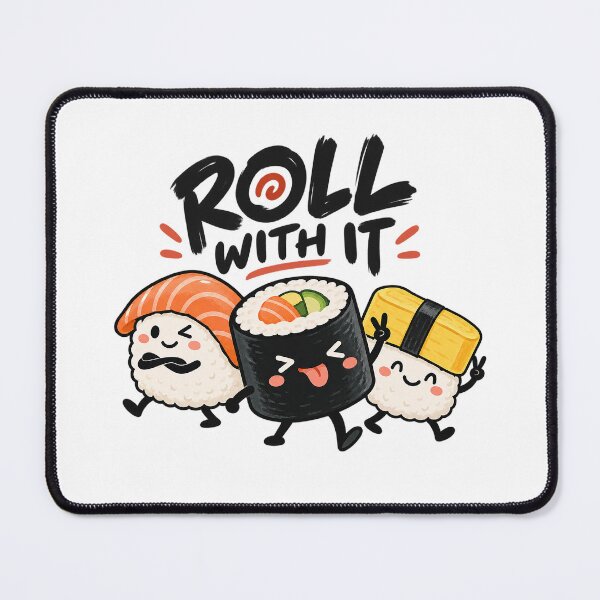 Item preview, Roll With It – Playful Sushi Friends Adventure designed and sold by zzz888.
