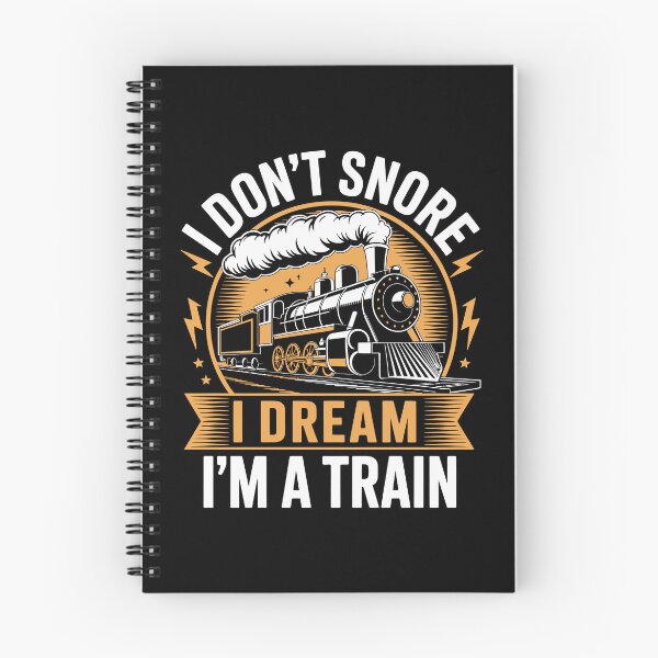 Item preview, I Don’t Snore – I Dream I’m a Train   designed and sold by jkrphoto.