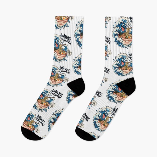 Item preview, Waves & Ramen – Good Noodles Good Mood designed and sold by zzz888.