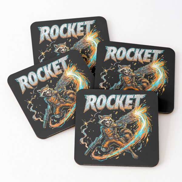 Item preview, Sci-Fi Raccoon Action Graphic  designed and sold by MaryGolde33590.