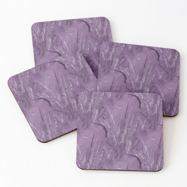 Item preview, Foliage Abstract in Monochromatic Mauve designed and sold by Artistestella.