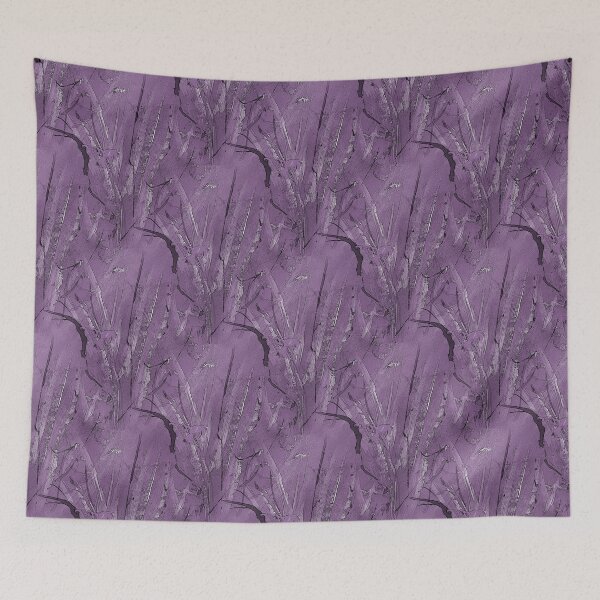 Item preview, Foliage Abstract in Monochromatic Mauve designed and sold by Artistestella.