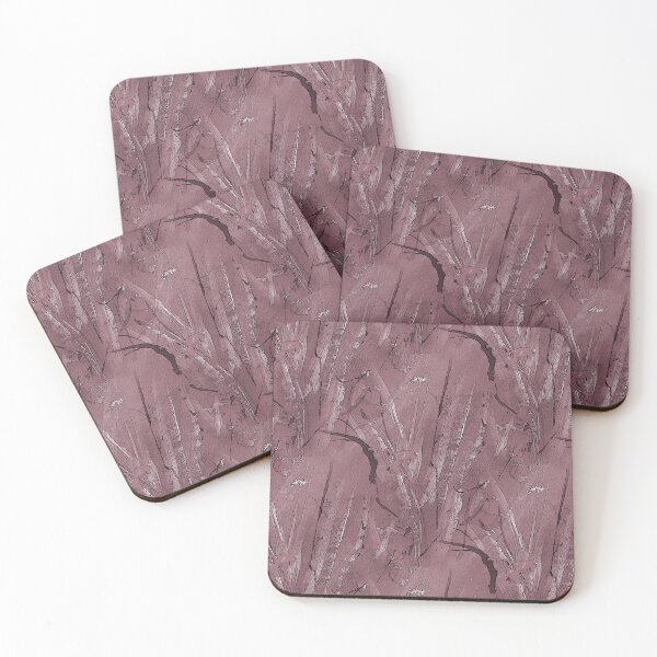 Item preview, Foliage Abstract in Monochromatic Maroon designed and sold by Artistestella.